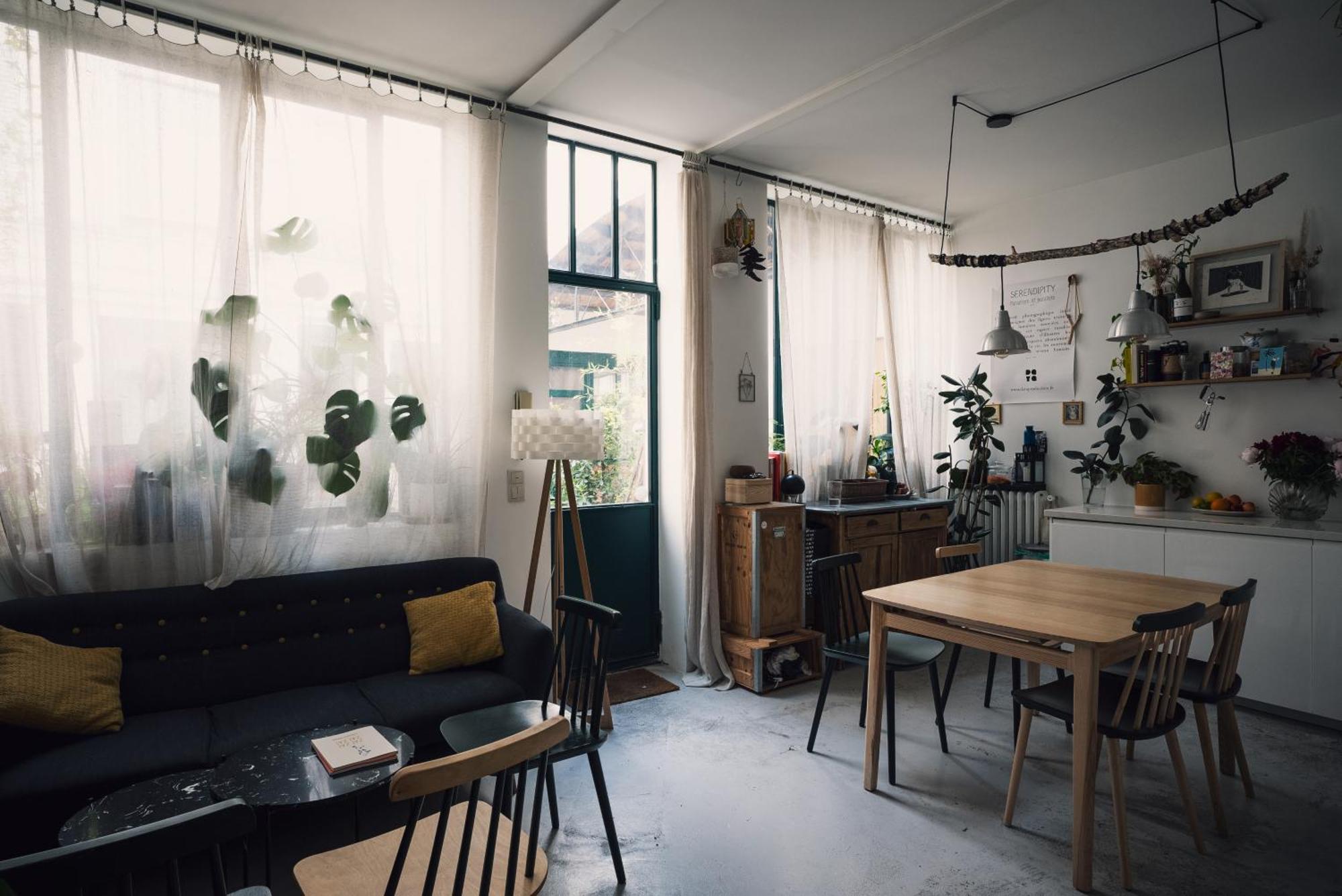 Duplex Sur Cour Arboree * París