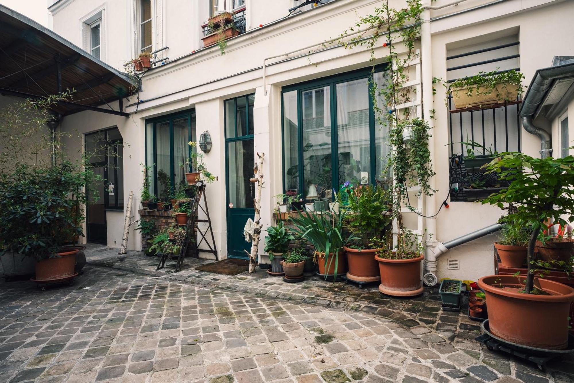 Apartamento Duplex Sur Cour Arboree París